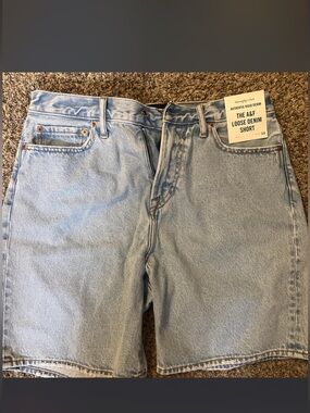 Abercrombie Loose Denim Shorts